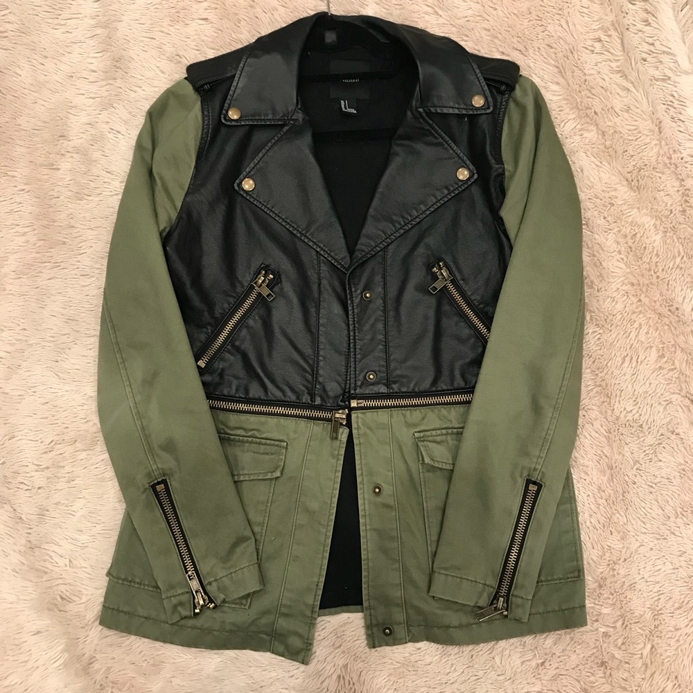Detachable Leather Jacket